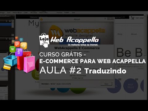 CURSO GRÁTIS - E-COMMERCE PARA WEB ACAPPELLA AULA 2 4