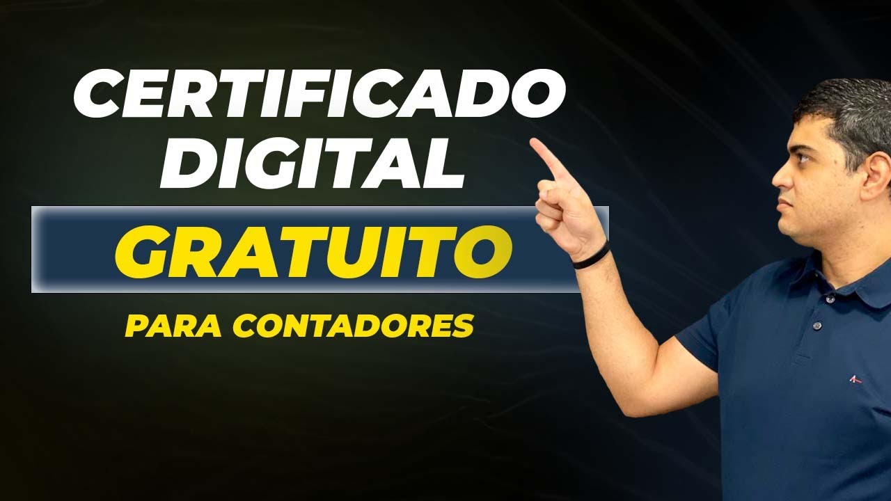 Como conseguir de GRAÇA meu certificado digital? 1