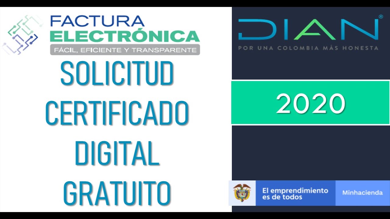 P2: SOLICITUD CERTIFICADO DIGITAL GRATUITO - FACTURACION ELECTRONICA GRATUITA 2020 6