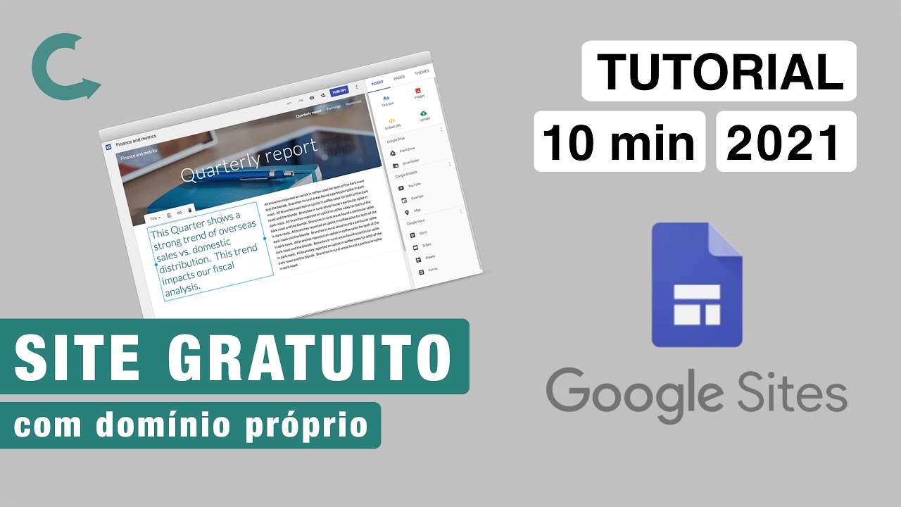 Site gratuito com domínio próprio! 7