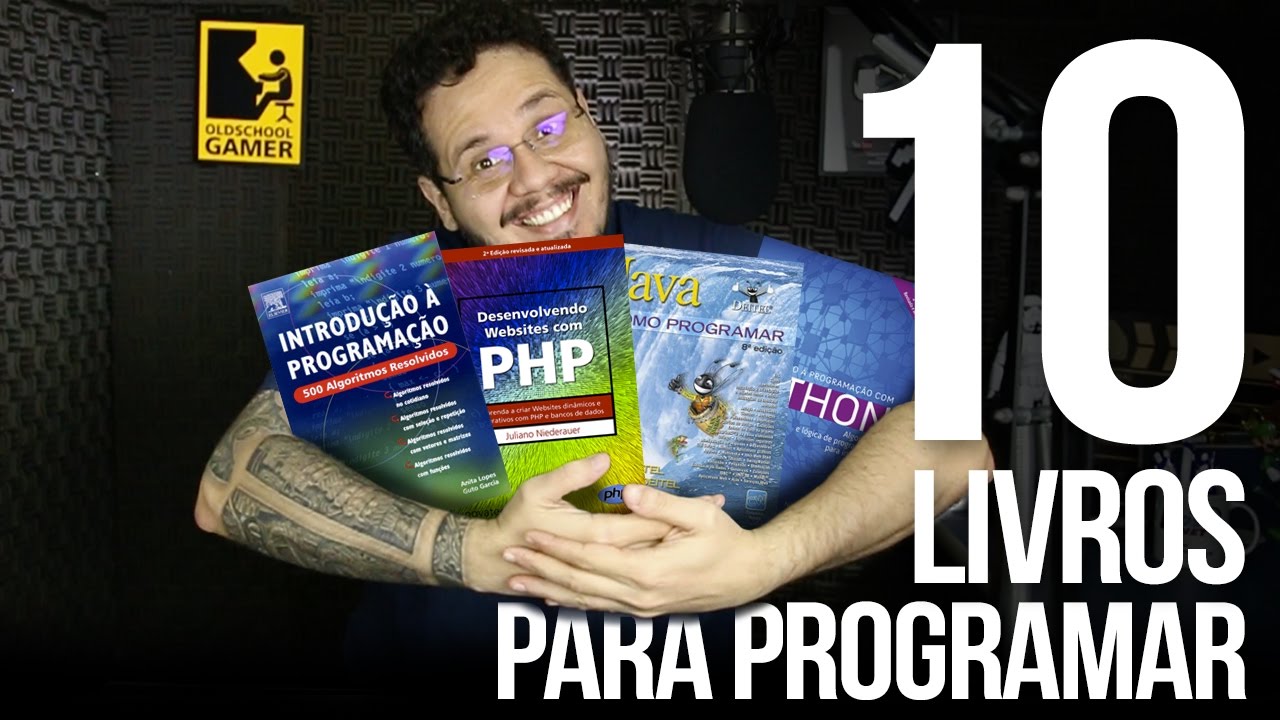 10 LIVROS para Programar - CeV Responde #052 1